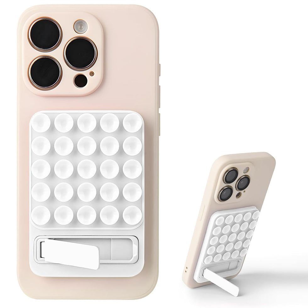 Suction Phone Case Sticky Grip for Hands-Free Mounting – Strong Adhesive Back Cover for All Smartphones buy online