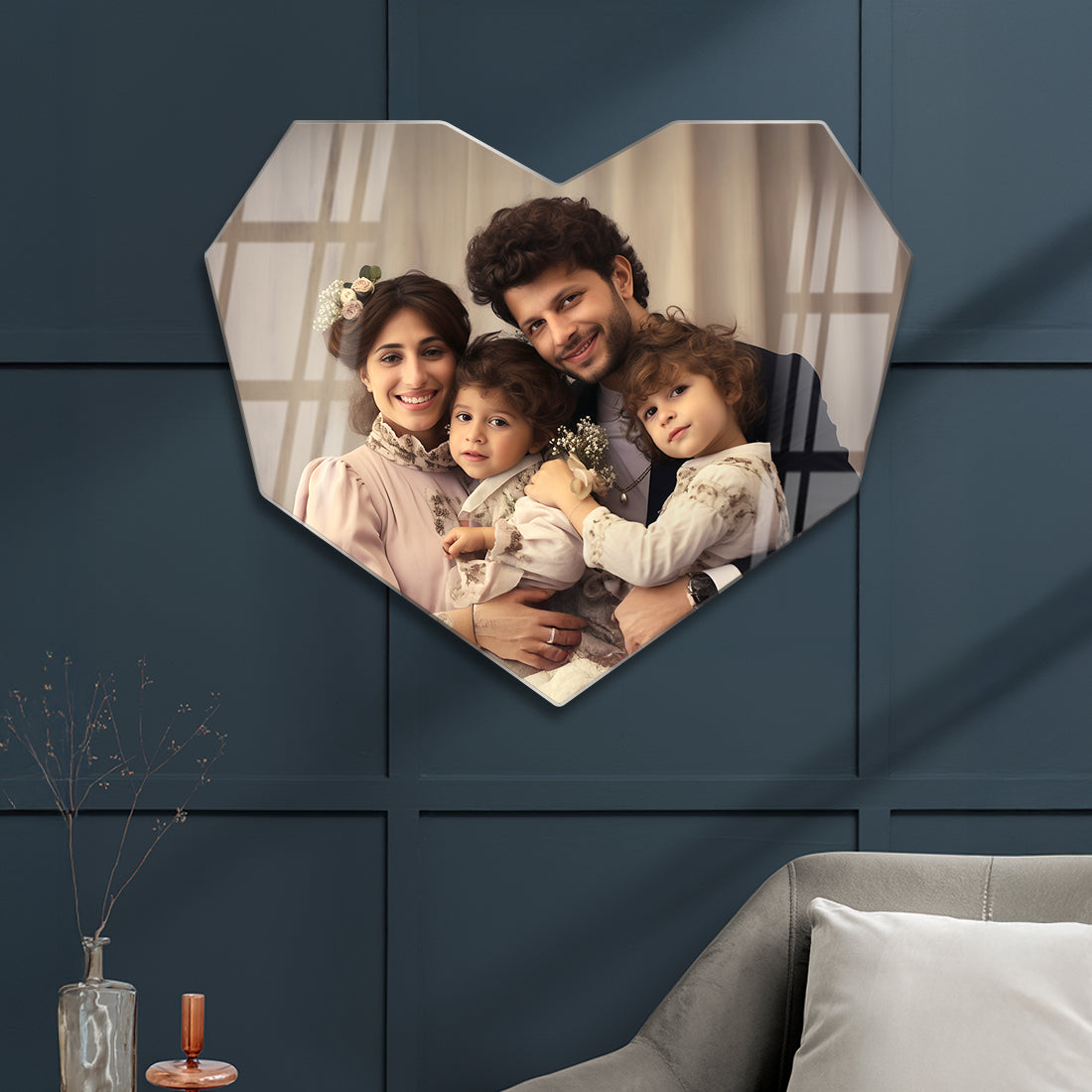 Customised Acrylic Wall Frame by Fashionury – Stylish Modern Wall Art for Home and Living Room Décor