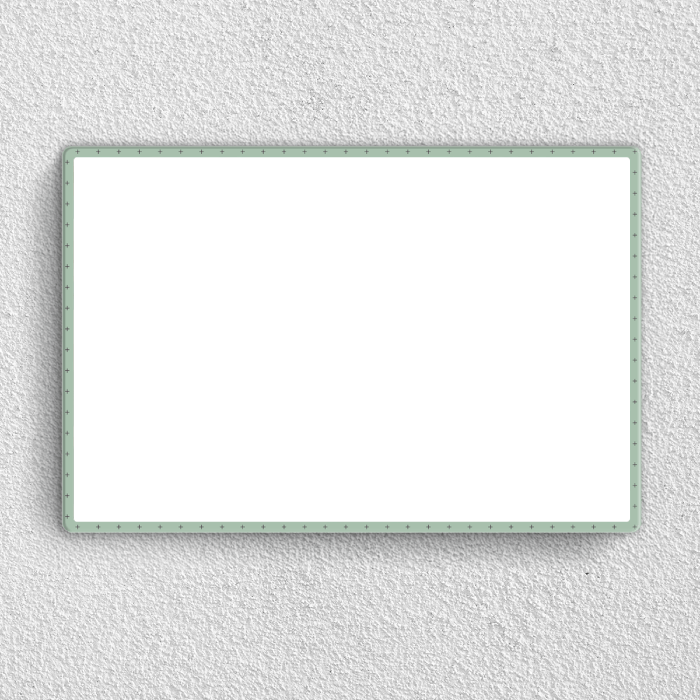 Preview of Personalised couple acrylic wall frame with romantic portrait, arch design and pastel floral border
