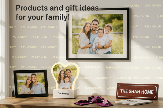 Discover Fashionury: Bringing Your Memories to Life with Customised Gifts and LED Décor