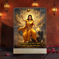 Maa Baglamukhi Acrylic Frame | Fashionury