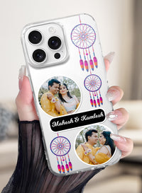Dreamcatcher Pattern Clear Silicone Phone Cover