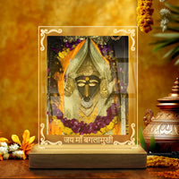 Ma Baglamukhi ji Acrylic Led Lamp