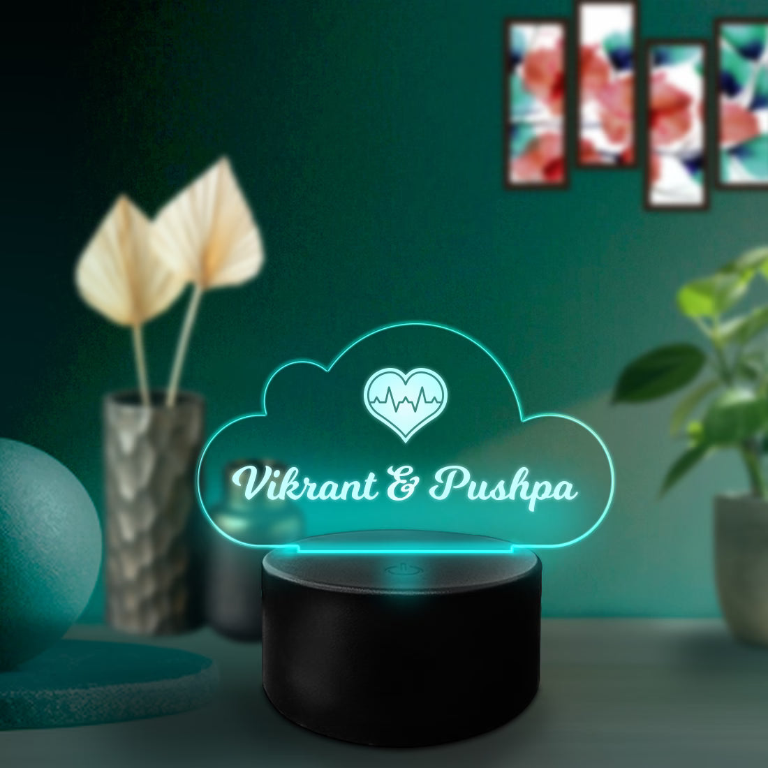Personalized RGB Acrylic Name LED Lamps