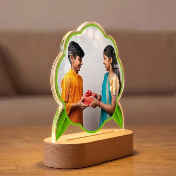Raksha Bandhan Custom Photo Acrylic LED Lamp