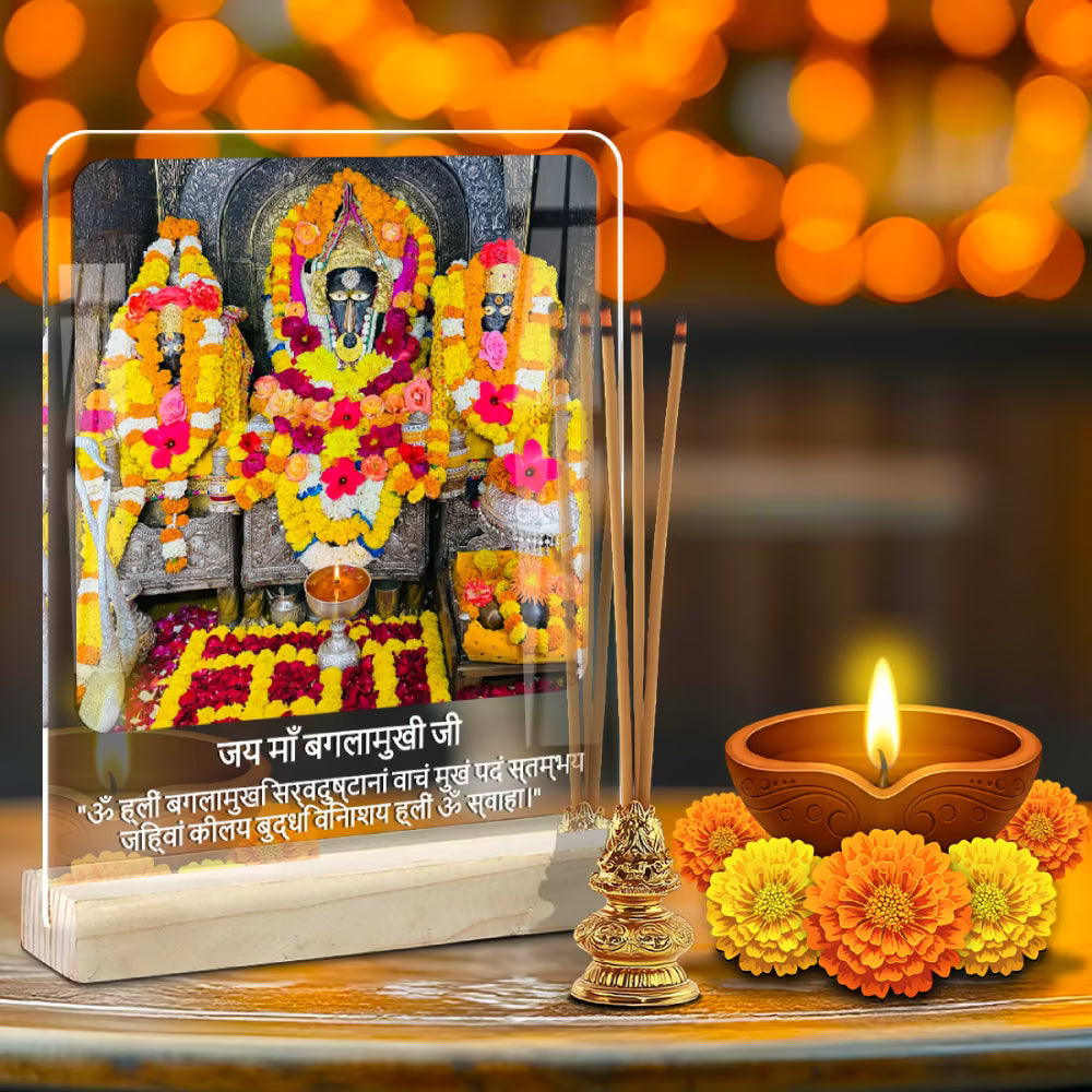Maa Baglamukhi Acrylic Frame D3 | Fashionury