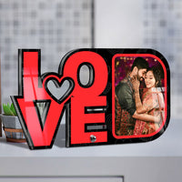 Acrylic Valentine's Photo Frame – Landscape D3