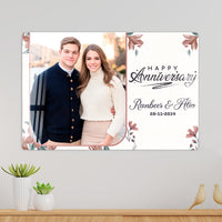 Custom Anniversary Landscape Photo Wall Frame D2