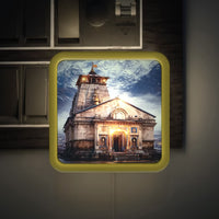 Kedarnath Temple Plug-In Acrylic LED Night Lamp