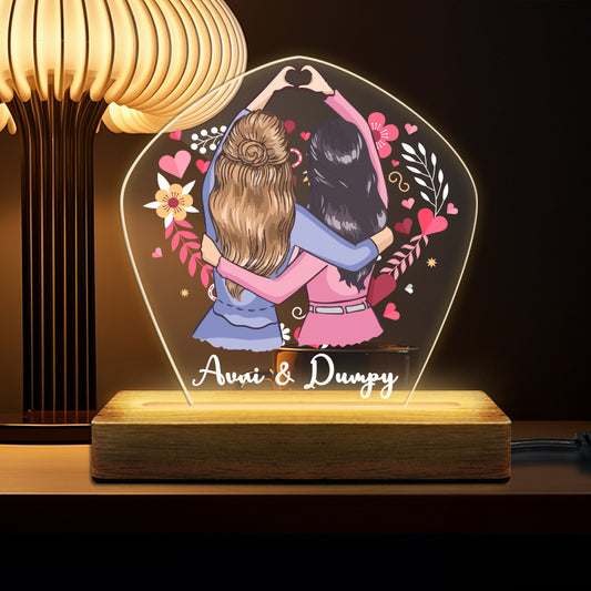 Custom Acrylic LED Name Lamp with Text – Fashionury Personalized Decorative Light Buy Online 