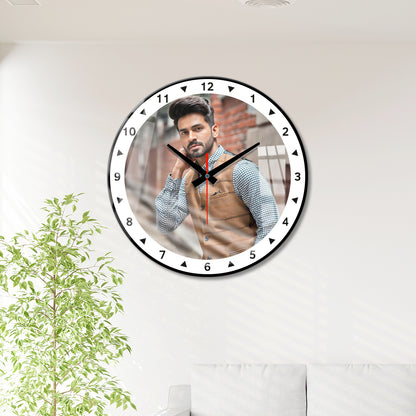 Buy Online Fashionury acrylic photo wall clock – personalized wall decor with custom images and design
