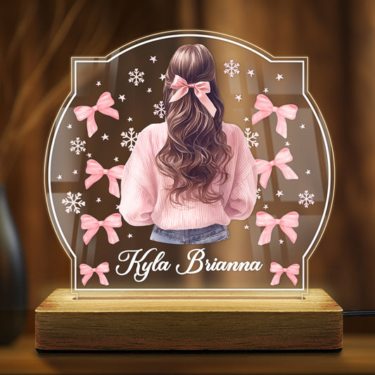 Purchase Online Acrylic LED Lamp with custimed Name - best gift for friends 
