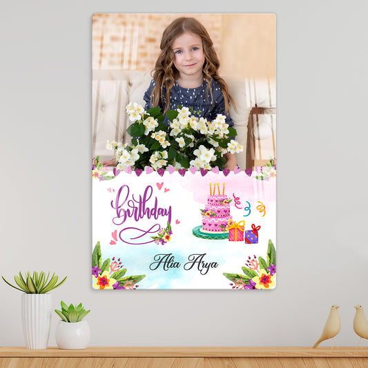 Customised wall portrait design wall frame - Bithday gift 