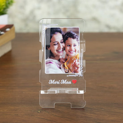 Custom Acrylic Phone Stand with Photo | Fashionury