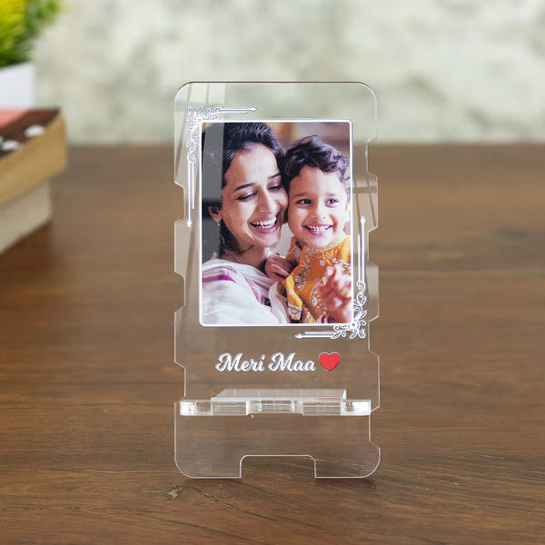 Custom Acrylic Phone Stand with Photo | Fashionury