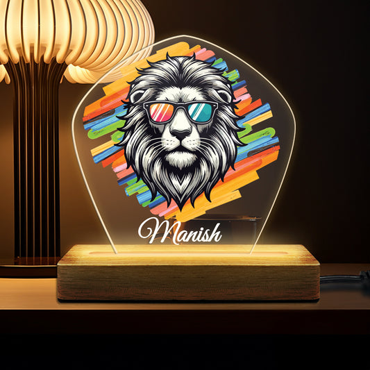 Customized LED Acrylic Lamp – Personalized Name and Text Gift by Fashionury buy online