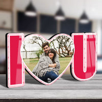 Acrylic Valentine's Photo Frame – Landscape D7