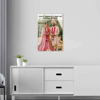 Fashionury Customised Acrylic Wall Photo Frame – Personalized Picture Frame for Home Décor