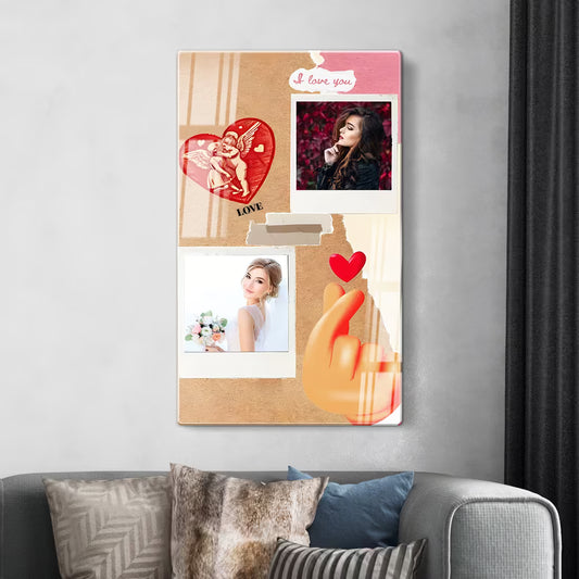 Buy Online Fashionury Photo Frame Acrylic Paper Effect Design Photo Frame – Portrait D7