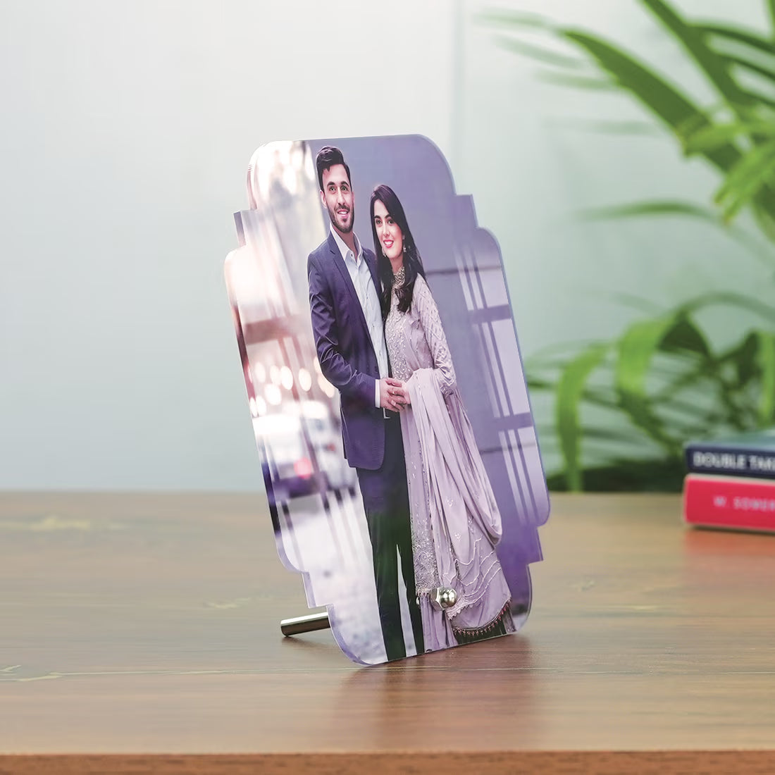 Buy Online Fashionury Photo Frame Acrylic Photo Frame – (Vitange Round Square)