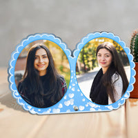 Acrylic Valentine's Photo Frame – Landscape D15