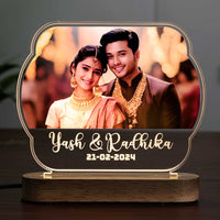 Acrylic Photo LED Lamp - Rounded Landscape