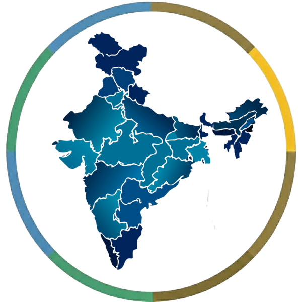 Map of India for Shows the Fashionury All Over India Delivery 