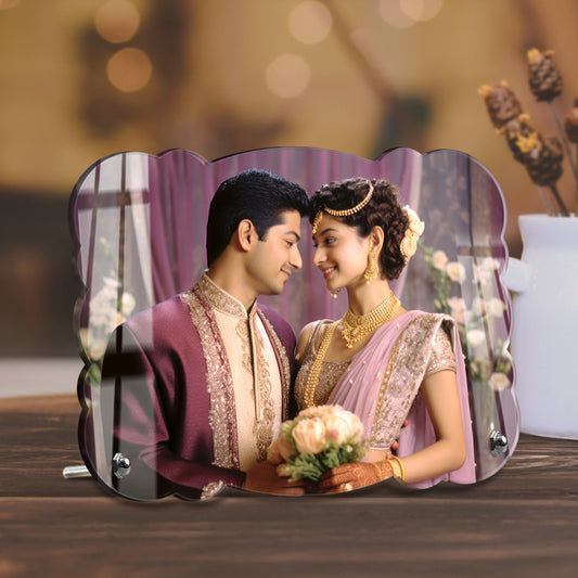 Fashionury Acrylic Photo Frame – Customized Picture Frame for Living Room or Office