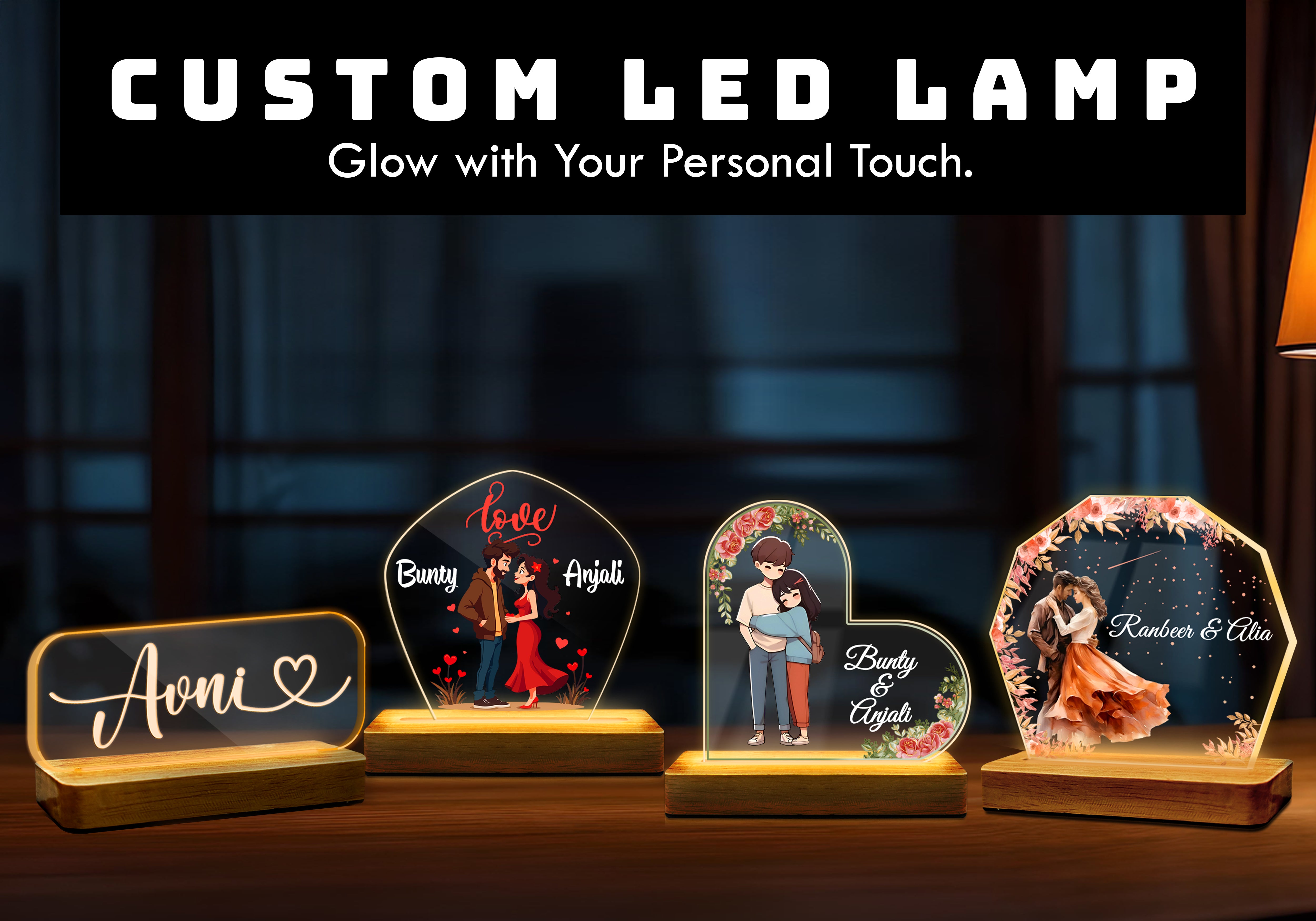 Custom Led Lamp Mobile Banner