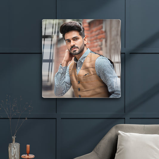 Fashionury Acrylic Customised Wall Frame for Modern Home Décor – Personalized Photo Frame for Stylish Wall Art and Elegant Interior Design