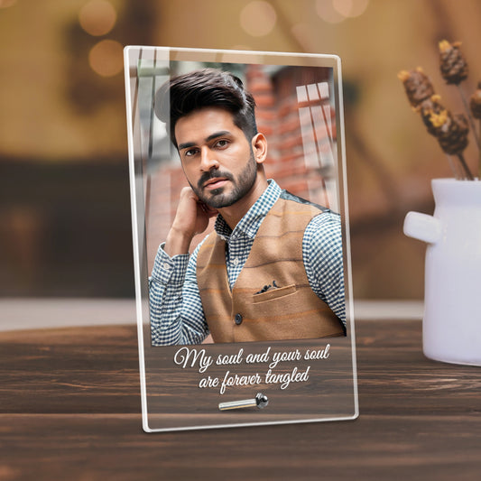 Buy Personlized Online gift photo frame with text message perfect gift for loved one by Fashionury.