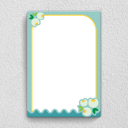 Preview of Personalised couple acrylic wall frame with romantic portrait, arch design and pastel floral border