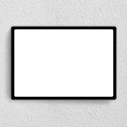 Acrylic Wall Photo Frame – Black Landscape
