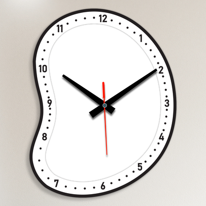 Acrylic Wall Clock- Bean