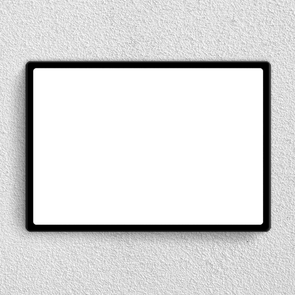 Preview of landscape with black border acrylic wall photo frame 