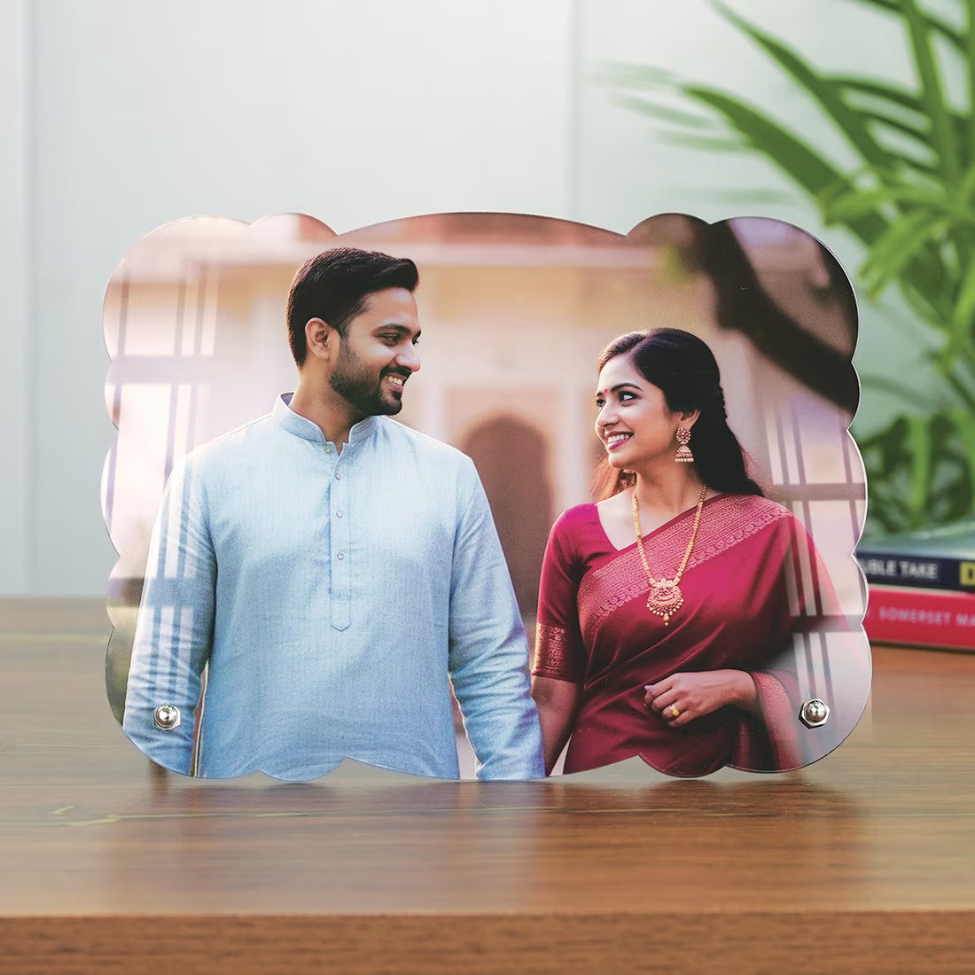 Buy Online Fashionury Photo Frame Acrylic Photo Frame – (Round Rectangle)