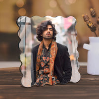 Acrylic Photo Frame –  (Scalloped Square)