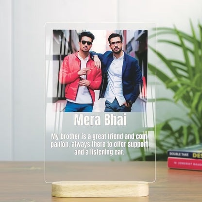 Acrylic Photo Frame with Text and Message - Fashionury