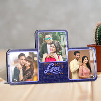 Acrylic Valentine's Photo Frame – Landscape D8