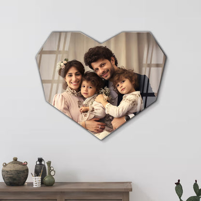 Buy Online Fashionury Photo Frame Acrylic Wall Photo Frame - Heart